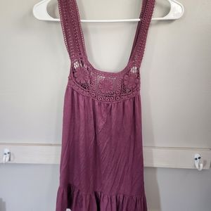 Altar'd state tunic top purple small euc